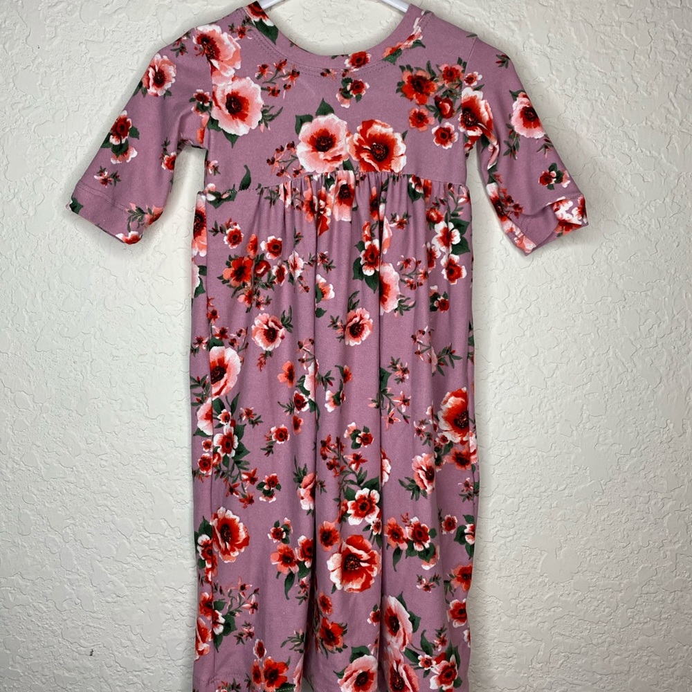 Little Lopers Ginger Blossoms Maxi